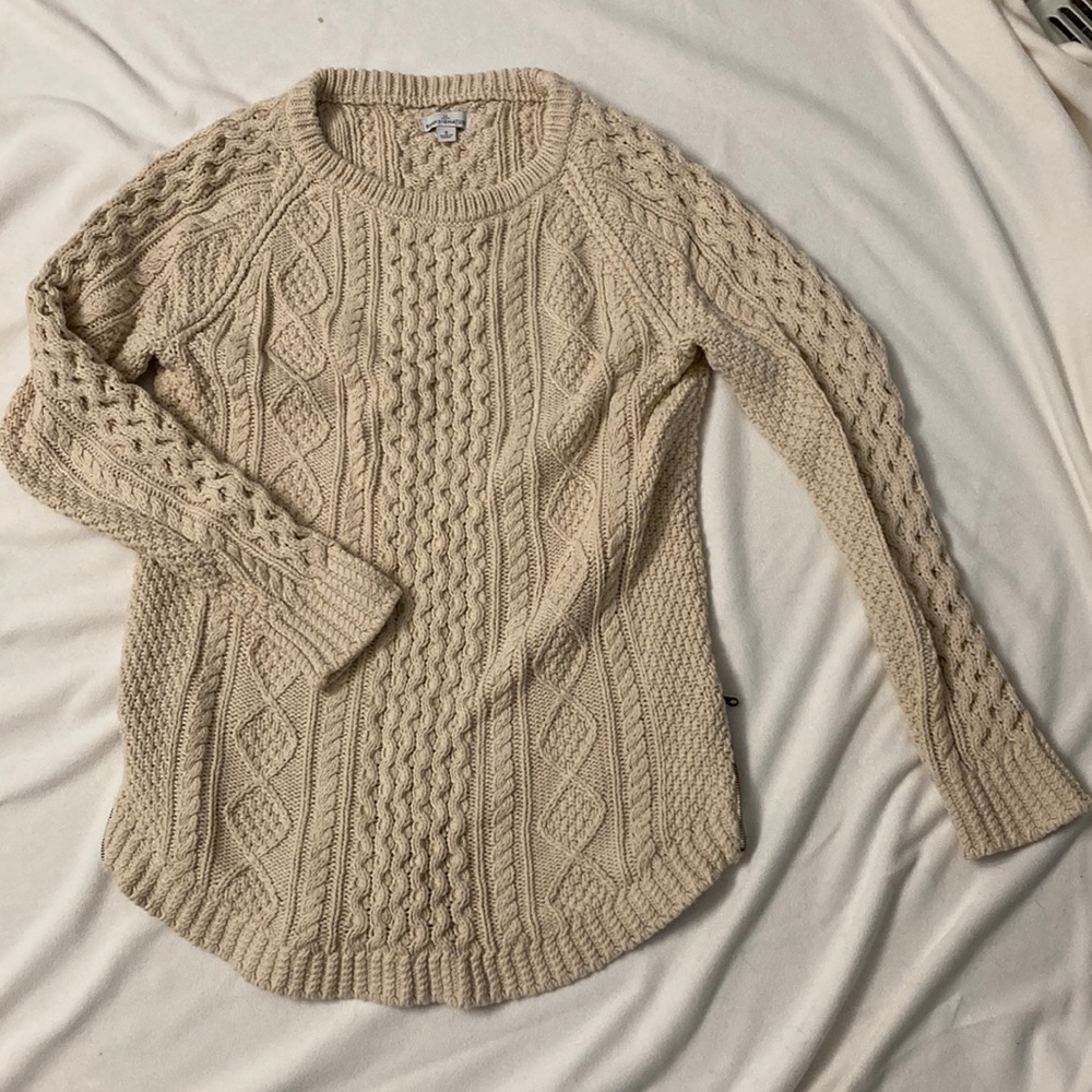 L.L. Bean signature women’s fisherman’s sweater